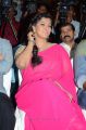 Varalakshmi Photos in Pink Saree at Madha Gaja Raja Audio Launch