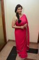 Varalakshmi Photos in Pink Saree at Madha Gaja Raja Audio Launch