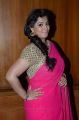 Actress Varalakshmi Sarathkumar in Pink Saree Photos