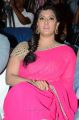 Varalakshmi Pink Saree Photos @ Madha Gaja Raja Audio Release