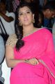 Varalakshmi Pink Saree Photos @ Madha Gaja Raja Audio Release