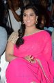 Varalakshmi Photos in Pink Saree at Madha Gaja Raja Audio Launch