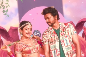 Rashmika, Vijay in Varasudu Movie HD Stills