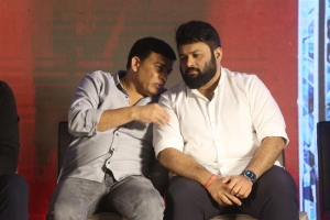 Dil Raju, Thaman @ Varasudu Movie Press Meet Stills