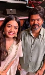 Rashmika Mandanna, Vijay @ Varisu Audio Launch Stills