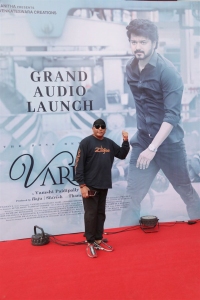 Drums Sivamani @ Varisu Audio Launch Stills