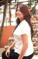 Varsha Ashwathi in White Shirt & Black Pant