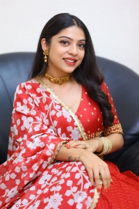 Actress Varsha Bollamma Images @ Swathimuthyam Pre Release