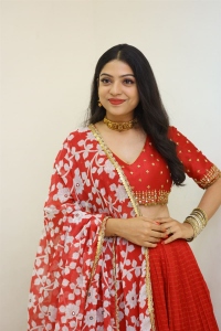 Actress Varsha Bollamma Images @ Swathimuthyam Pre Release