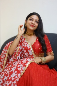 Actress Varsha Bollamma Images @ Swathimuthyam Pre Release