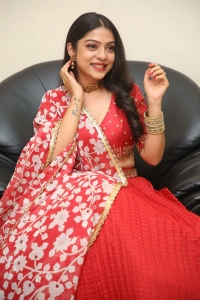 Actress Varsha Bollamma Images @ Swathimuthyam Pre Release