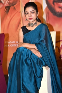 Actress Varsha Bollamma Saree Pics @ Swathimuthyam Success Meet