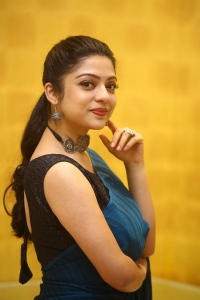 Swathimuthyam Movie Actress Varsha Bollamma Saree Pics