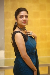 Swathimuthyam Movie Actress Varsha Bollamma Saree Pics