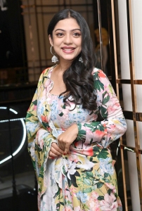 Actress Varsha Bollamma Pics @ Swathimuthyam Trailer Launch