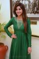 Model Varshini Sounderajan in Green Dress Photos HD