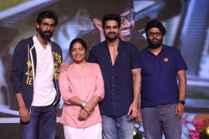 Rana Daggubati, Lakshmi Sowjanya, Naga Shaurya, Suryadevara Naga Vamsi @ Varudu Kaavalenu Trailer Launch Stills