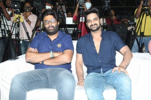 Suryadevara Naga Vamsi, Naga Shaurya @ Varudu Kaavalenu Movie Trailer Launch Stills