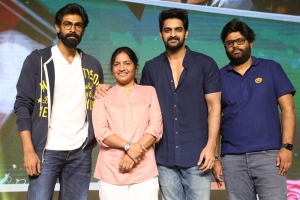 Rana Daggubati, Lakshmi Sowjanya, Naga Shaurya, Suryadevara Naga Vamsi @ Varudu Kaavalenu Trailer Launch Stills