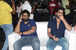 Suryadevara Naga Vamsi, Naga Shaurya @ Varudu Kaavalenu Movie Trailer Launch Stills