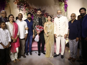 Varun Tej Lavanya Tripathi Wedding Reception Photos