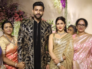 Varun Tej Lavanya Tripathi Wedding Reception Photos