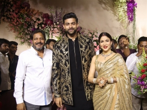 Varun Tej Lavanya Tripathi Wedding Reception Photos