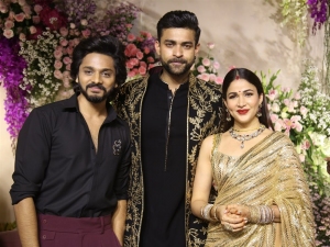 Varun Tej Lavanya Tripathi Wedding Reception Photos