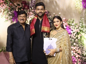 Rajendra Prasad @ Varun Tej Lavanya Tripathi Wedding Reception Photos