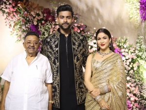 Varun Tej Lavanya Tripathi Wedding Reception Photos