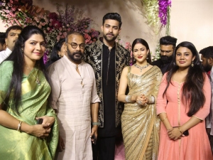 Varun Tej Lavanya Tripathi Wedding Reception Photos