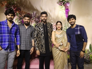 Varun Tej Lavanya Tripathi Wedding Reception Photos