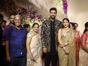 Varun Tej Lavanya Tripathi Wedding Reception Photos