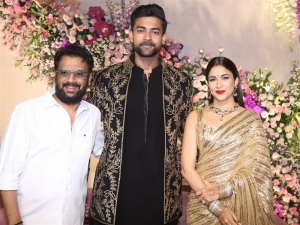 Varun Tej Lavanya Tripathi Wedding Reception Photos