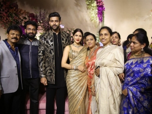 Varun Tej Lavanya Tripathi Wedding Reception Photos