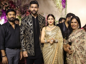 Varun Tej Lavanya Tripathi Wedding Reception Photos