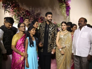 Varun Tej Lavanya Tripathi Wedding Reception Photos