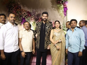 Varun Tej Lavanya Tripathi Wedding Reception Photos