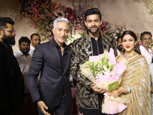 Varun Tej Lavanya Tripathi Wedding Reception Photos