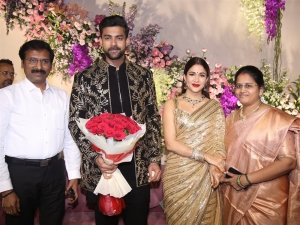 Varun Tej Lavanya Tripathi Wedding Reception Photos