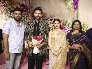 Varun Tej Lavanya Tripathi Wedding Reception Photos