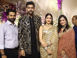 Varun Tej Lavanya Tripathi Wedding Reception Photos