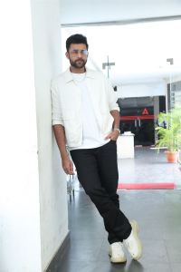 Actor Varun Tej Pictures @ Operation Valentine Interview