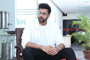 Actor Varun Tej Pictures @ Operation Valentine Movie Interview