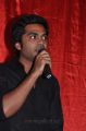 Simbu at Varuvan Thalaivan First Look Launch Stills