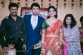 Arun Vijay with wife Aarthi at Vasanth Rishitha Wedding Reception Stills
