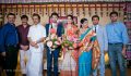 MK Stalin at Vasanth Rishitha Wedding Reception Stills