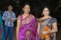 Anchor Chitralekha in Saree at Vastra Varanam Exhibition Launch Stills