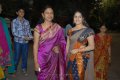 Anchor Chitralekha in Saree at Vastra Varanam Exhibition Launch Stills