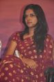 Tamil Actress Vasundhara Kashyap in Red Polka Dots Saree Stills